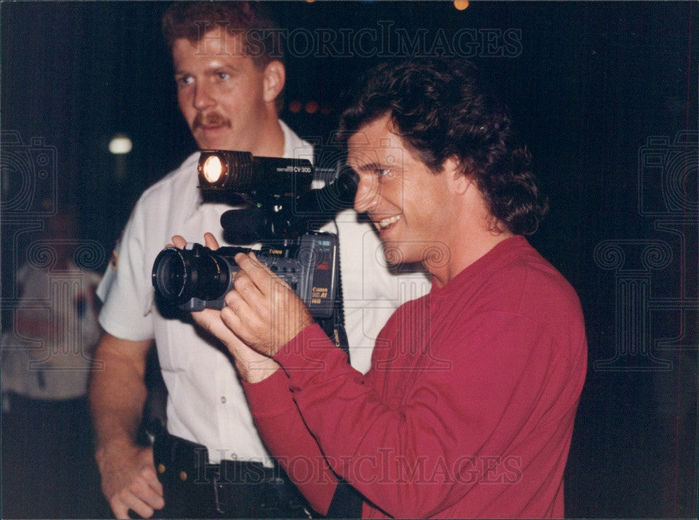 1991 American Hollywood Actor/Director/Producer Mel Gibson Press Photo - Historic Images