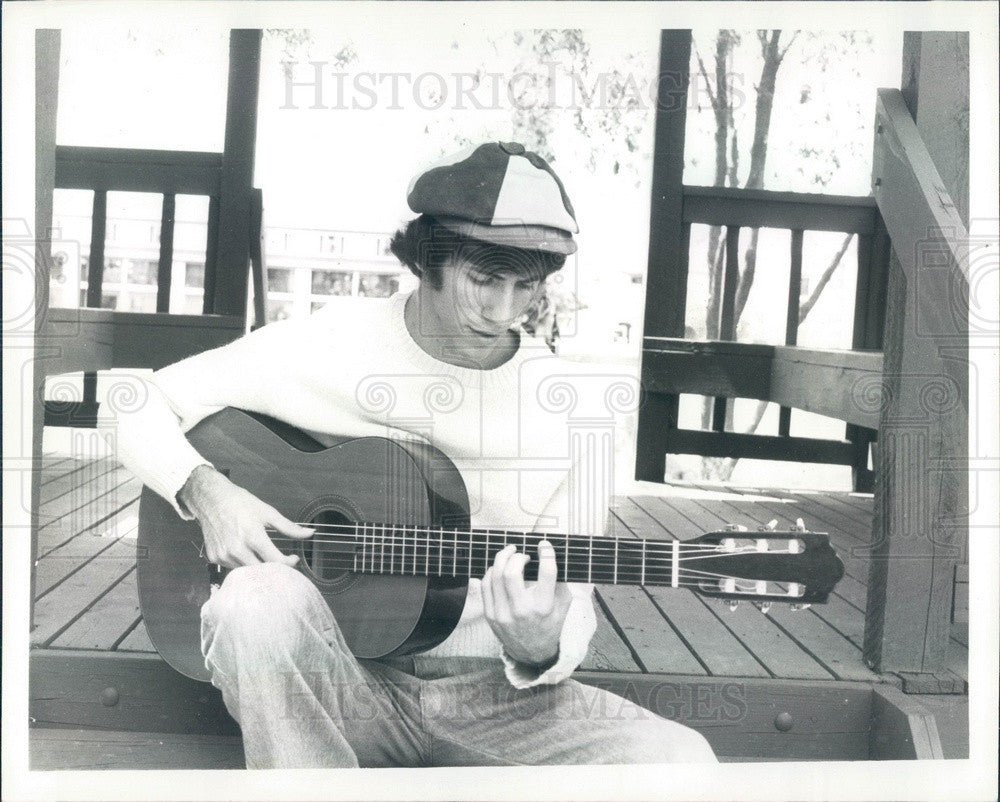 1982 Fingerstyle Guitarist &amp; Composer Richard Gilewitz Press Photo - Historic Images