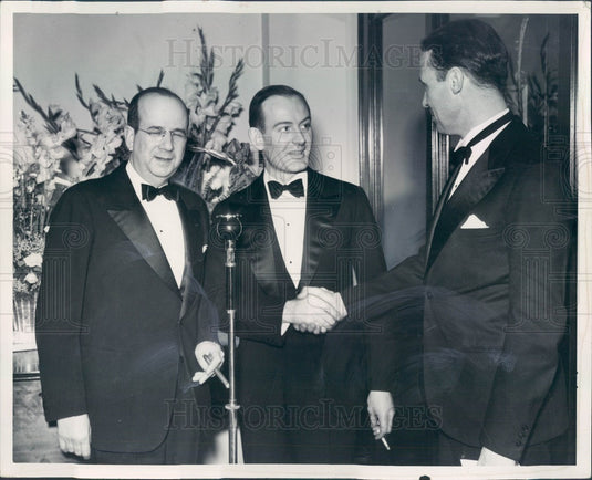 1938 Detroit News Short Wave Radio W8XWJ Dedication, William Scripps Press Photo - Historic Images
