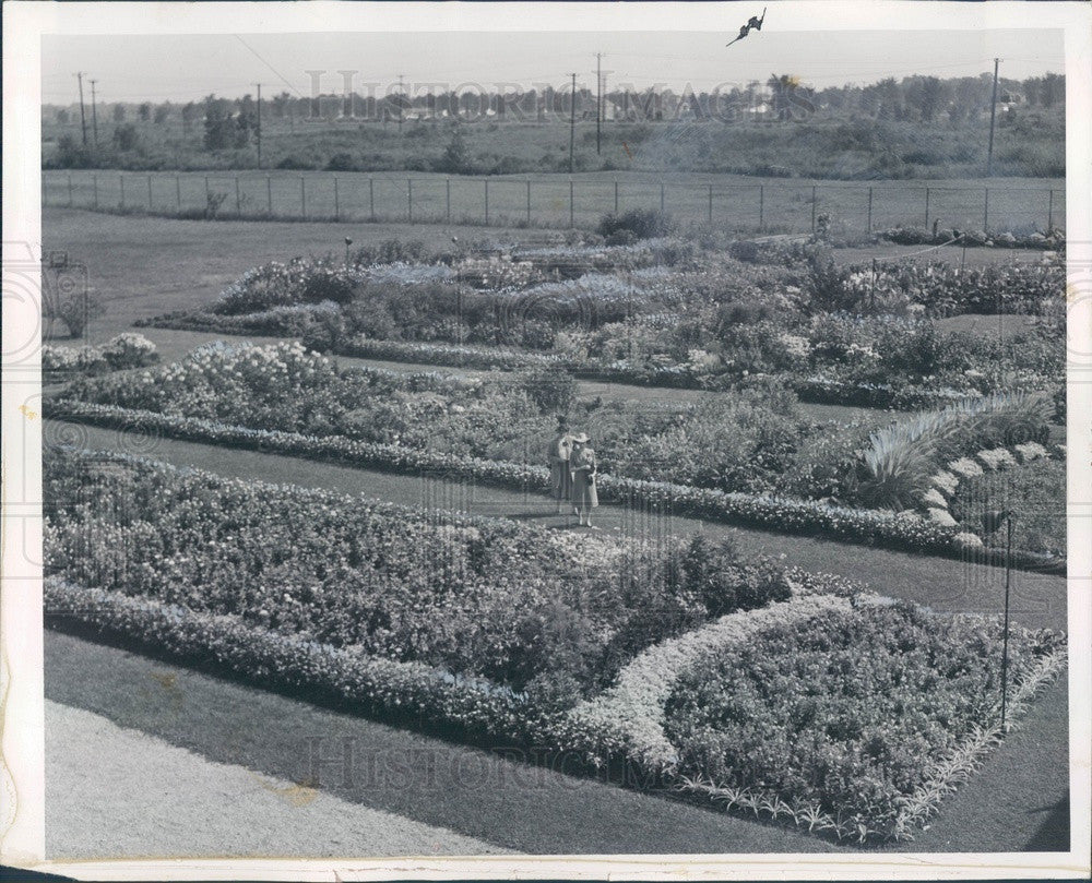 1940 Michigan, Detroit News Radio WWJ Transmitter Gardens Press Photo - Historic Images