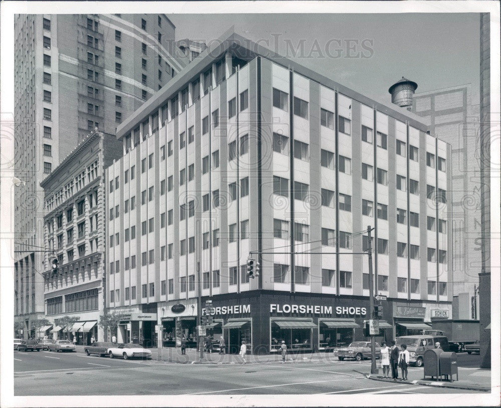 1969 Detroit, Michigan Apartments, Washington Blvd Press Photo - Historic Images