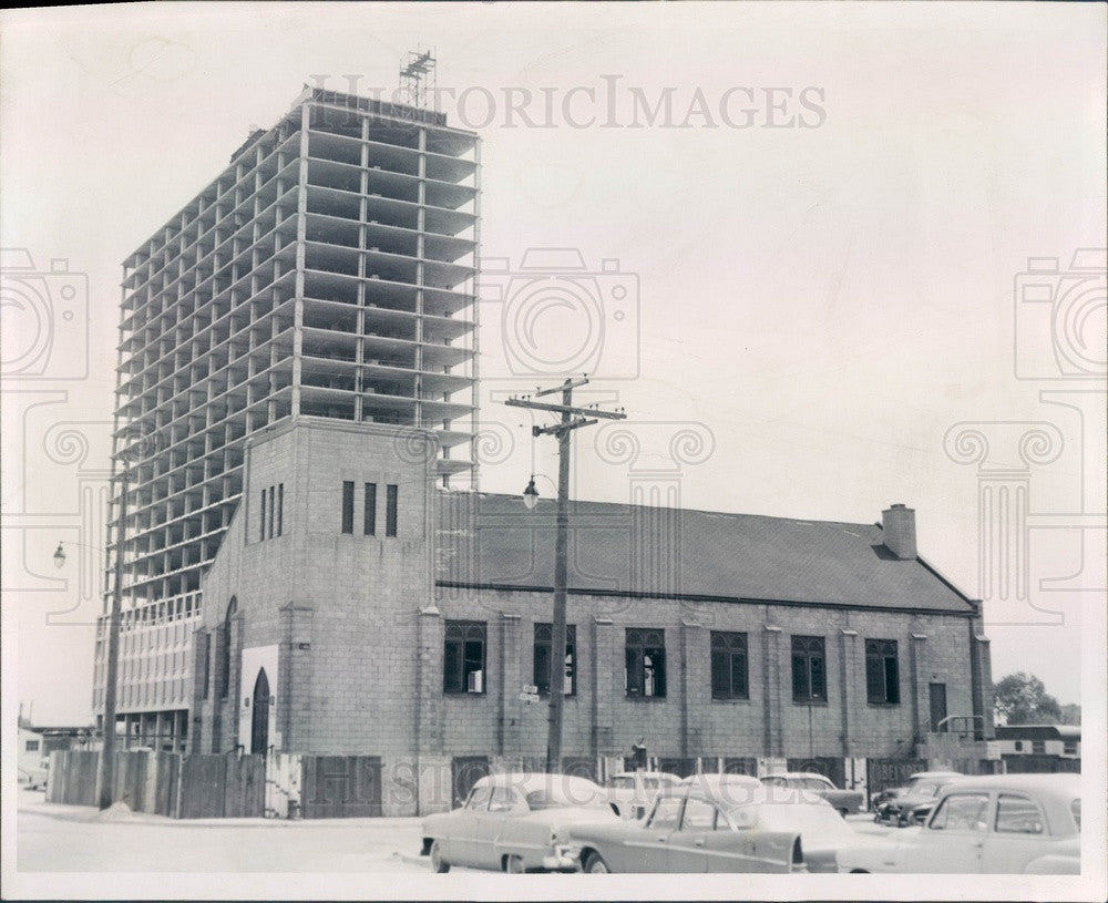 1958 Gratiot, Michigan St James Baptist Church Press Photo - Historic Images