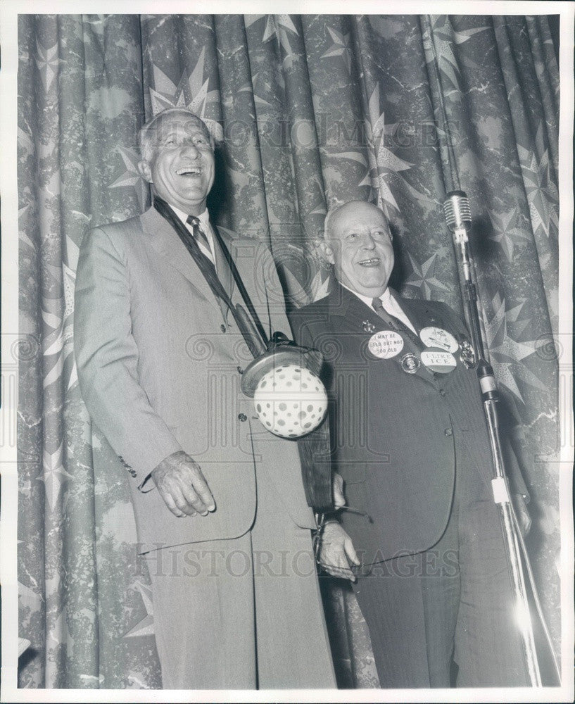 1960 President Eisenhower Assistant Gen Wilton Persons Press Photo - Historic Images