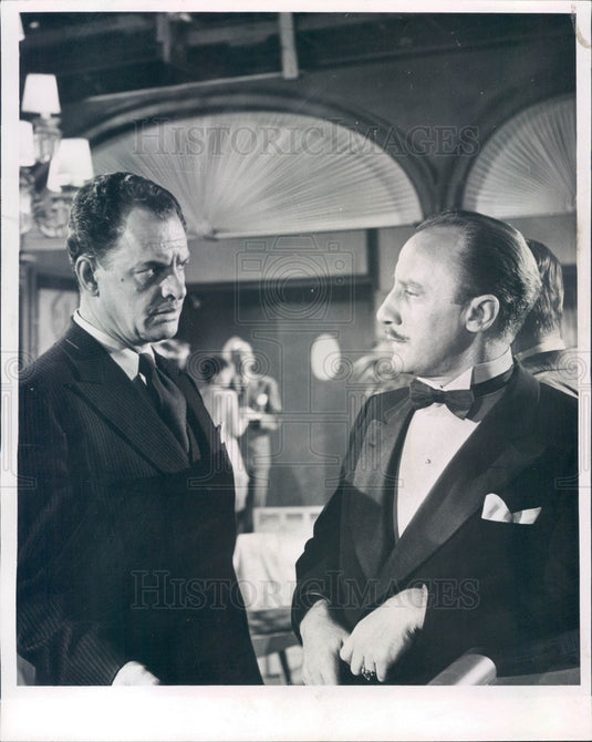 1961 Actors James Gregory & Dick Wilson Press Photo - Historic Images