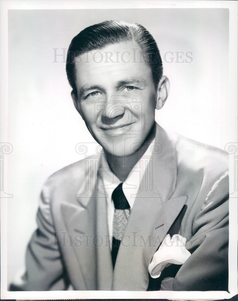 1946 CBS Radio/TV Host Stu Wilson Press Photo - Historic Images