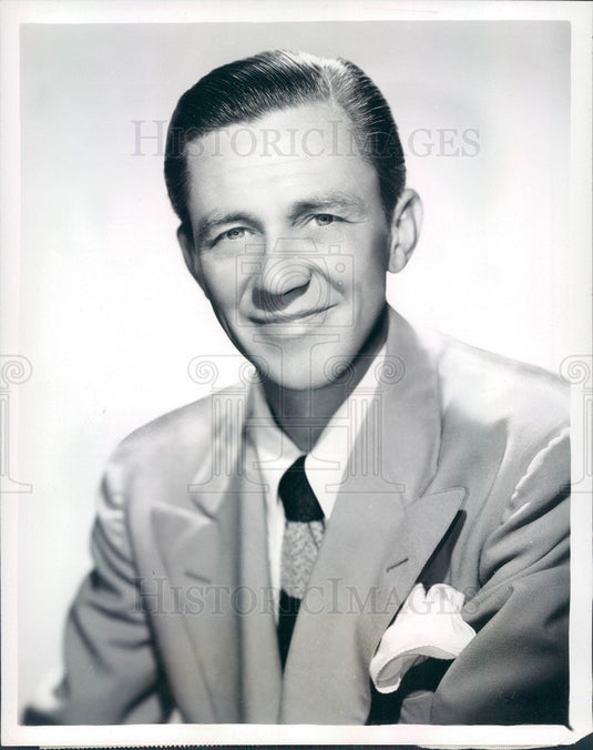 1946 CBS Radio/TV Host Stu Wilson Press Photo - Historic Images