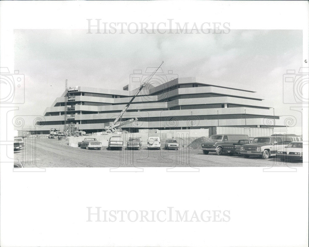 1988 Troy, Michigan Standard Federal Bank Construction Press Photo - Historic Images