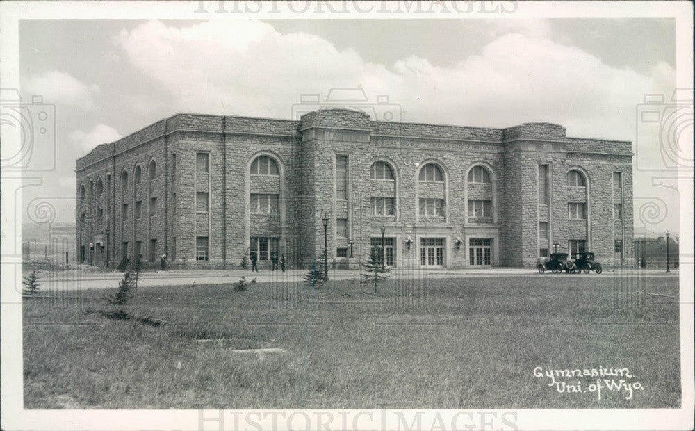 Undated University of Wyoming Gymnasium Post Card - Historic Images