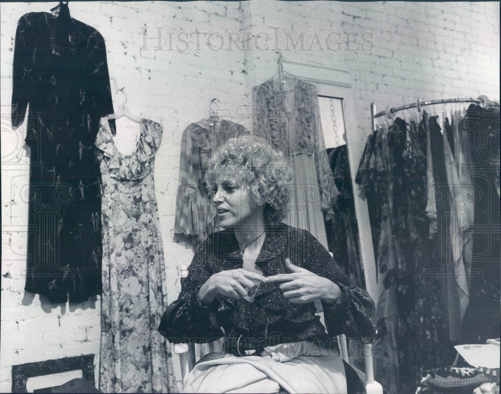 1975 New York Fashion Designer Valerie Porr Press Photo - Historic Images
