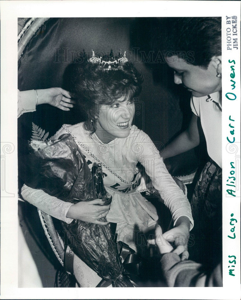 1982 Miss Largo, Florida 1982 Allison Owens Press Photo - Historic Images