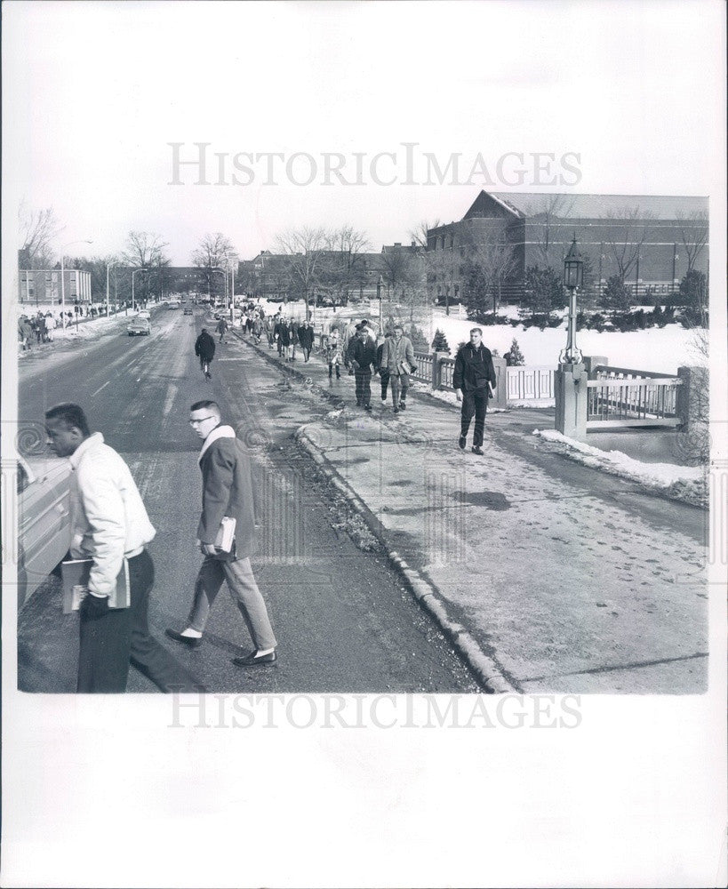 1962 East Lansing, MI Michigan State University Jemson Field House Press Photo - Historic Images