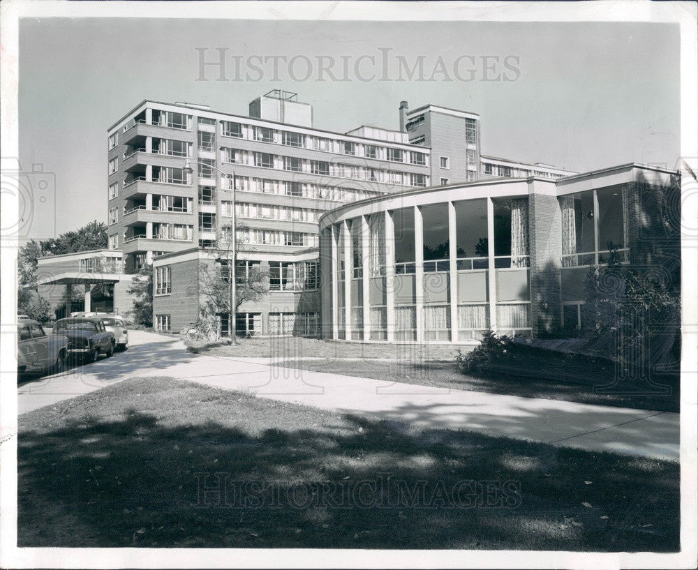 1958 East Lansing, MI Michigan State University Kellogg Center Press Photo - Historic Images