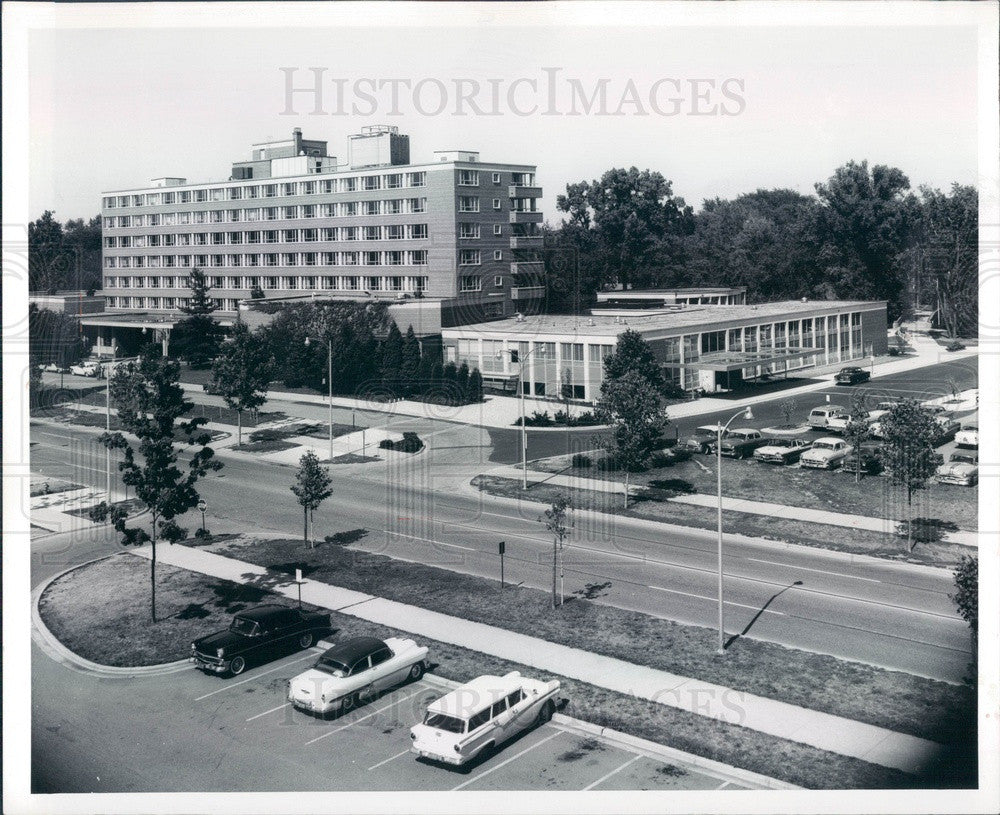 1961 East Lansing, MI Michigan State University Kellogg Center Press Photo - Historic Images