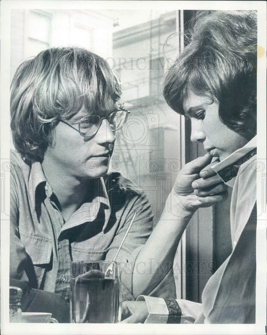 1970 American Hollywood Actors Bruce Davison & Kim darby Press Photo - Historic Images