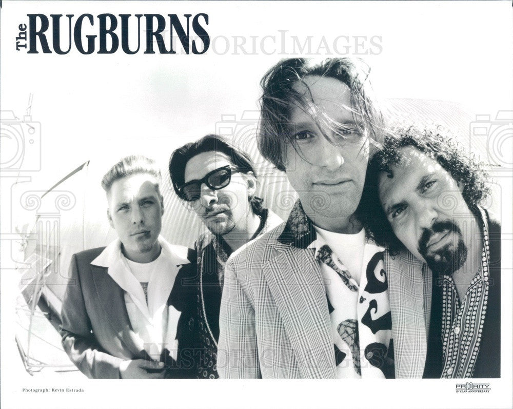 1995 American Music Group The Rugburns Press Photo - Historic Images