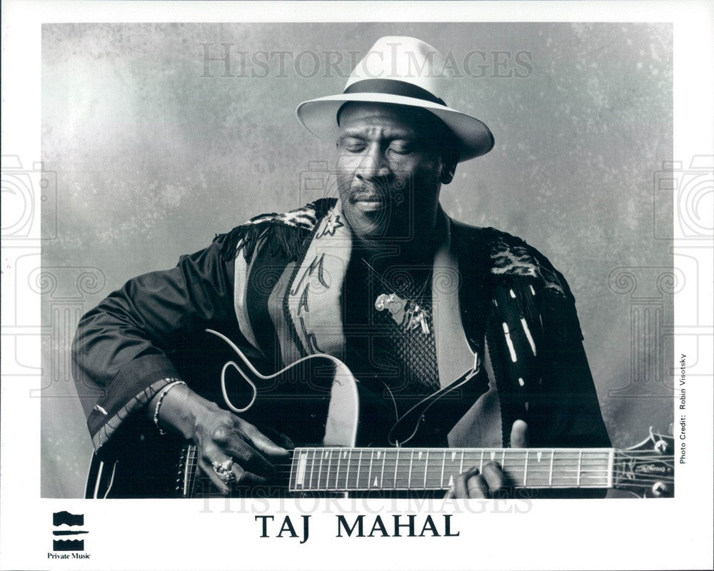 1993 American Blues Musician Taj Mahal Press Photo - Historic Images