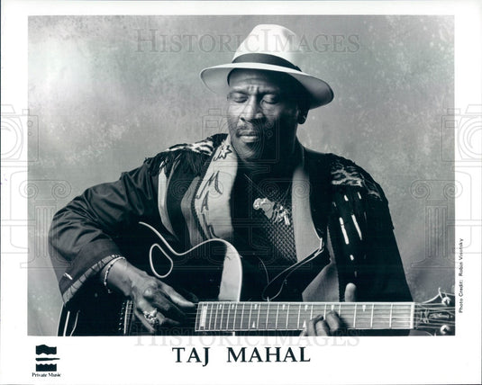 1993 American Blues Musician Taj Mahal Press Photo - Historic Images
