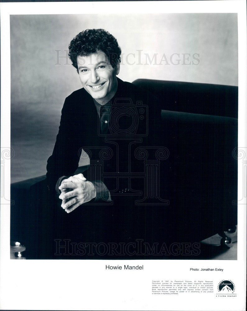 1998 Canadian Comedian/Actor/TV Host Howie Mandel Press Photo - Historic Images