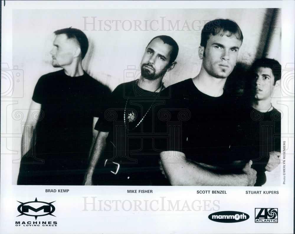 1993 American Industrial Rock Band Machines of Loving Grace Press Photo - Historic Images