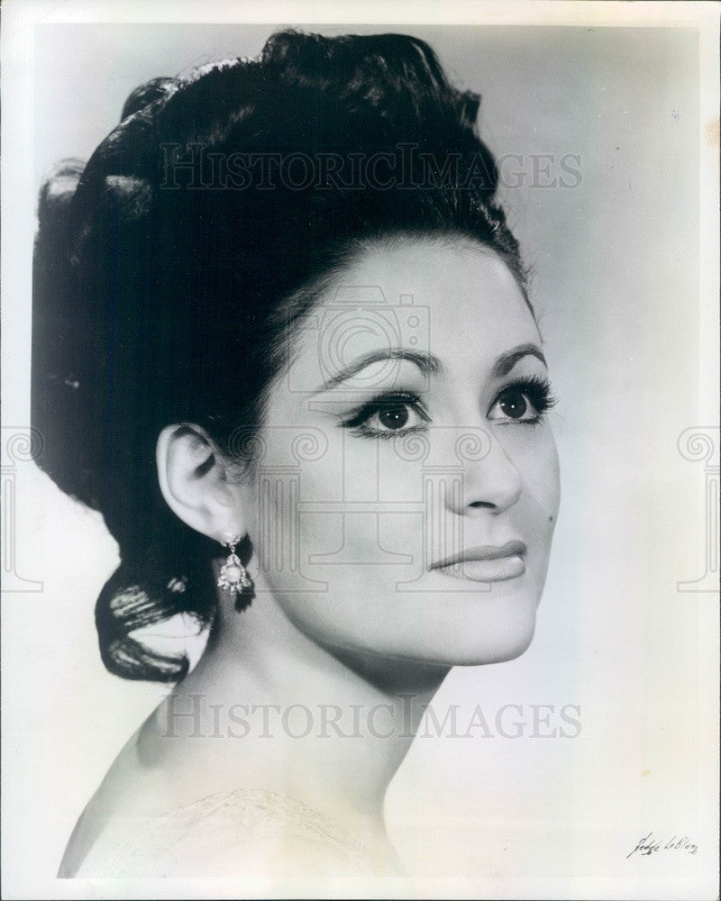1969 American Opera Soprano Susan Belling Press Photo - Historic Images