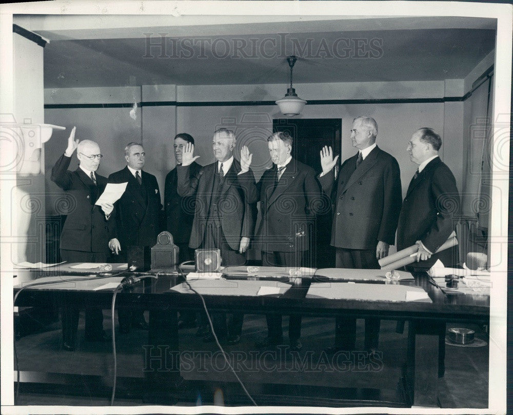 1932 Washington, DC Federal Reconstruction Finance Corp Directors Press Photo - Historic Images