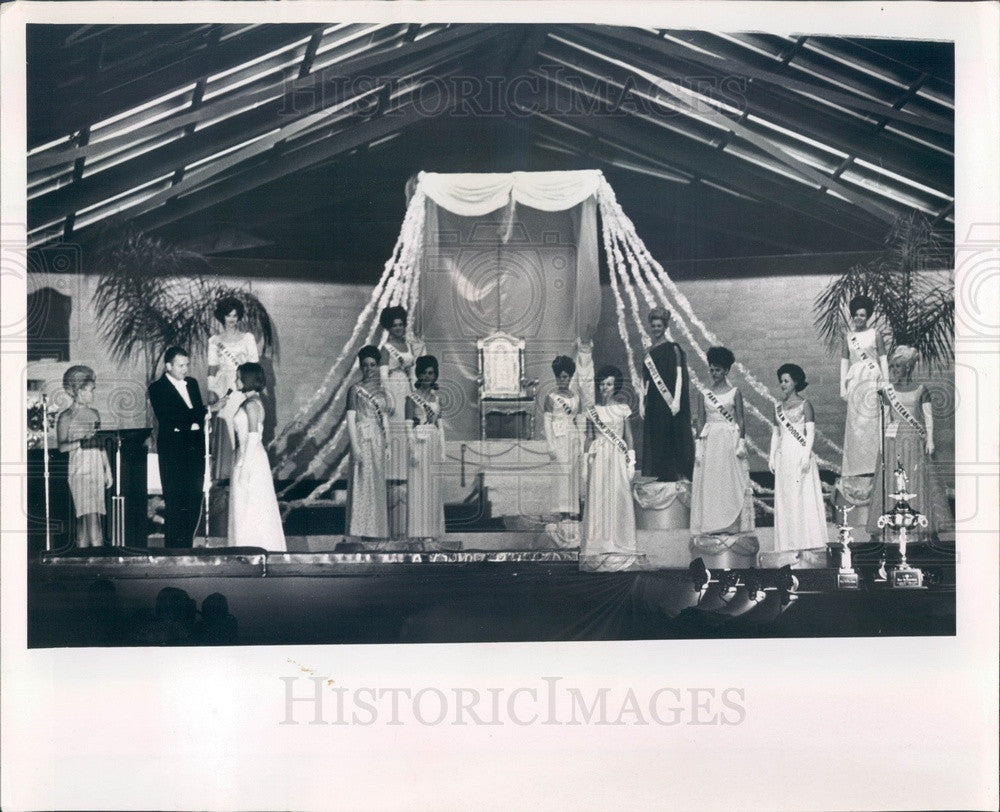 1966 Miss St Petersburg, Florida Contest Press Photo - Historic Images