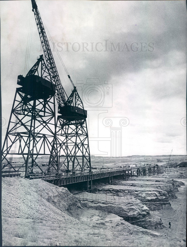 1973 Colorado, Pueblo Dam &amp; Reservoir Press Photo - Historic Images