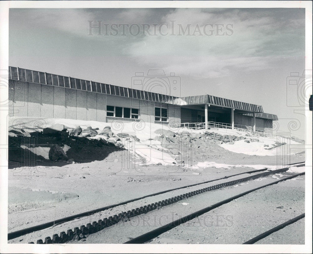 1965 Pikes Peak, Colorado Summit House Press Photo - Historic Images