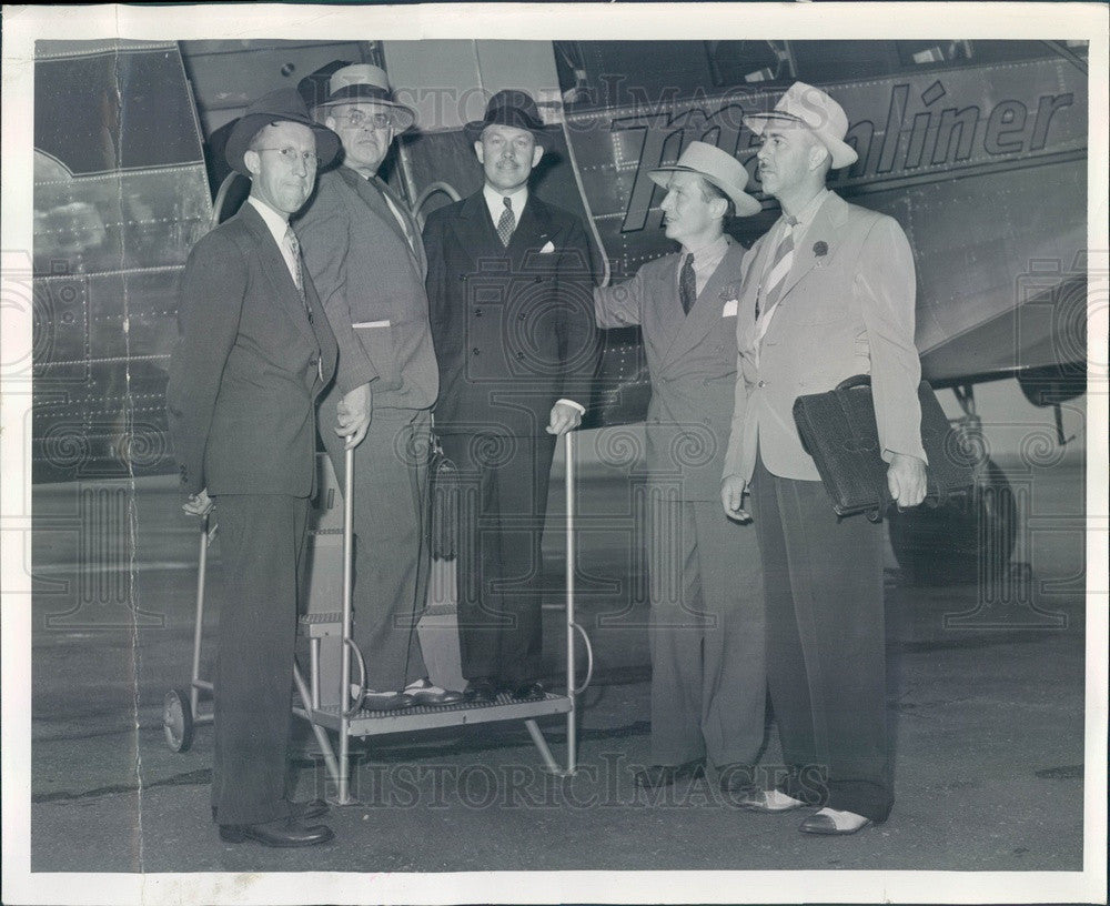 1940 Denver, Colorado National Aeronautic Association Congress Press Photo - Historic Images