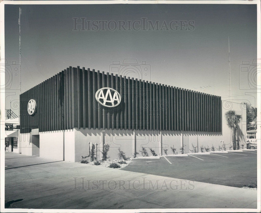 1963 St Petersburg, Florida AAA Motor Club Headquarters Press Photo - Historic Images