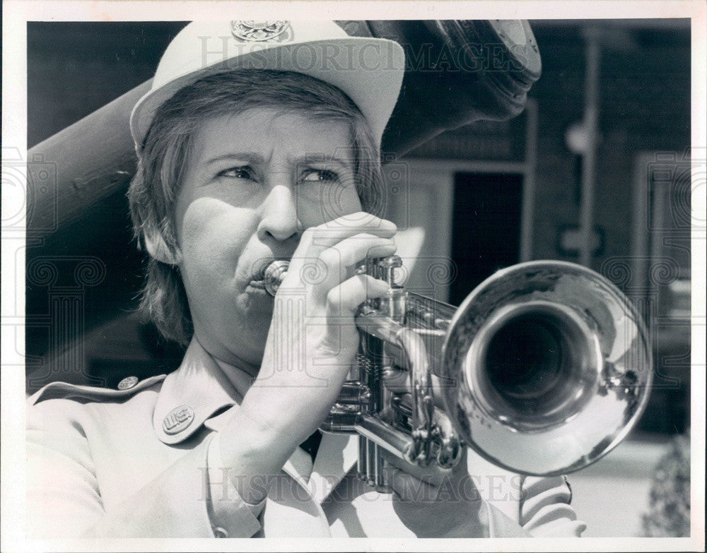 1970 Hollywood Actress Alice Ghostly on TV Show Mayberry RFD Press Photo - Historic Images