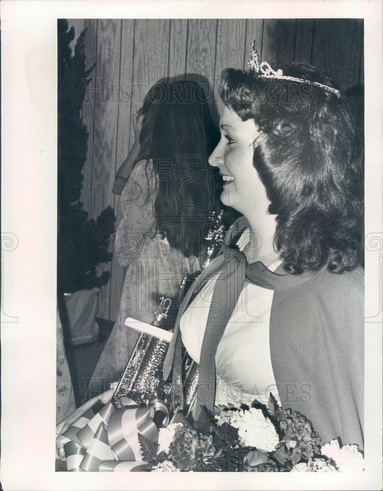 1976 Miss Citrus County, Florida Brenda Stevenson Press Photo - Historic Images