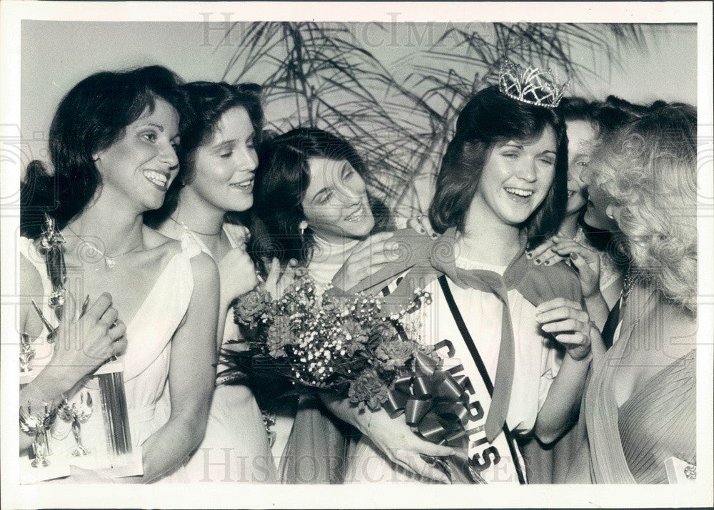 1980 Miss Citrus County, Florida Jacqueline Page Press Photo - Historic Images