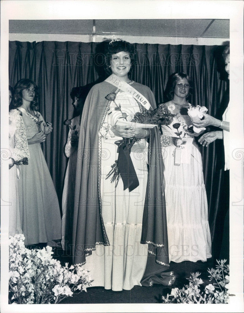1978 Miss Citrus Springs, Florida Jodi Payne Press Photo - Historic Images