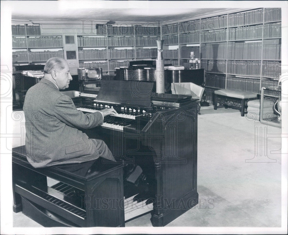 1950 Broadway Composer & Conductor Sigmund Romberg Press Photo - Historic Images