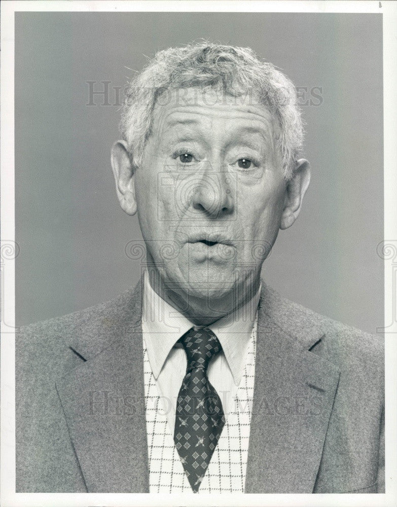 1984 Hollywood Actor Jack Gilford TV Show The Duck Factory Press Photo - Historic Images