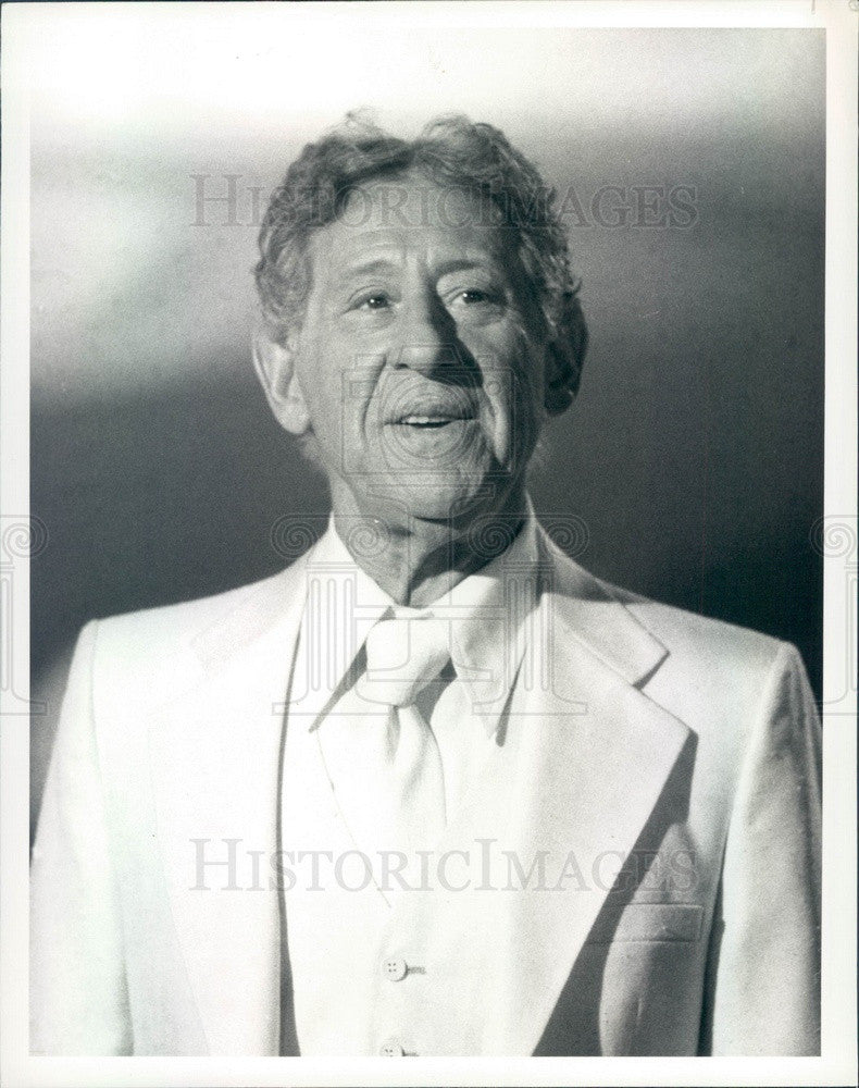 1981 Hollywood Actor Jack Gilford TV Show Heaven on Earth Press Photo - Historic Images