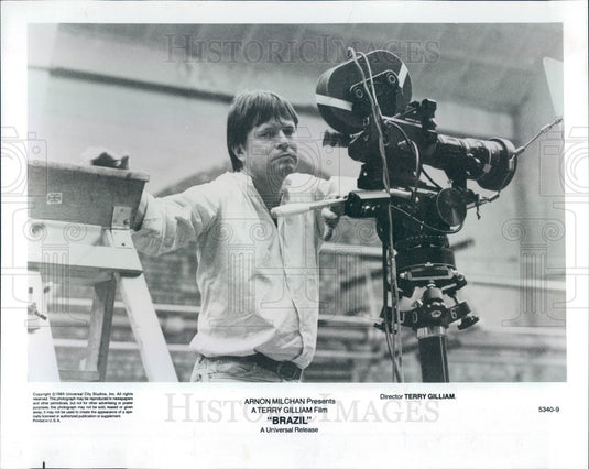 1986 American Director/Animator/Actor Terry Gilliam Press Photo - Historic Images