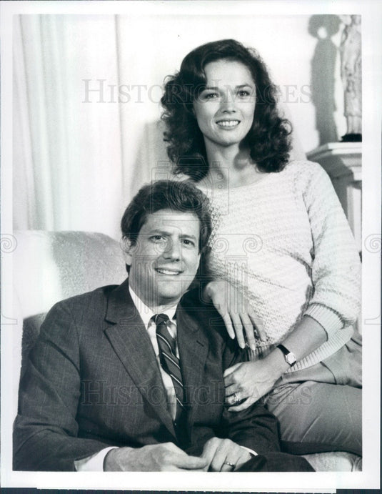 1983 Actors Janet Eilber & Michael Murphy TV Show The Miracles Press Photo - Historic Images
