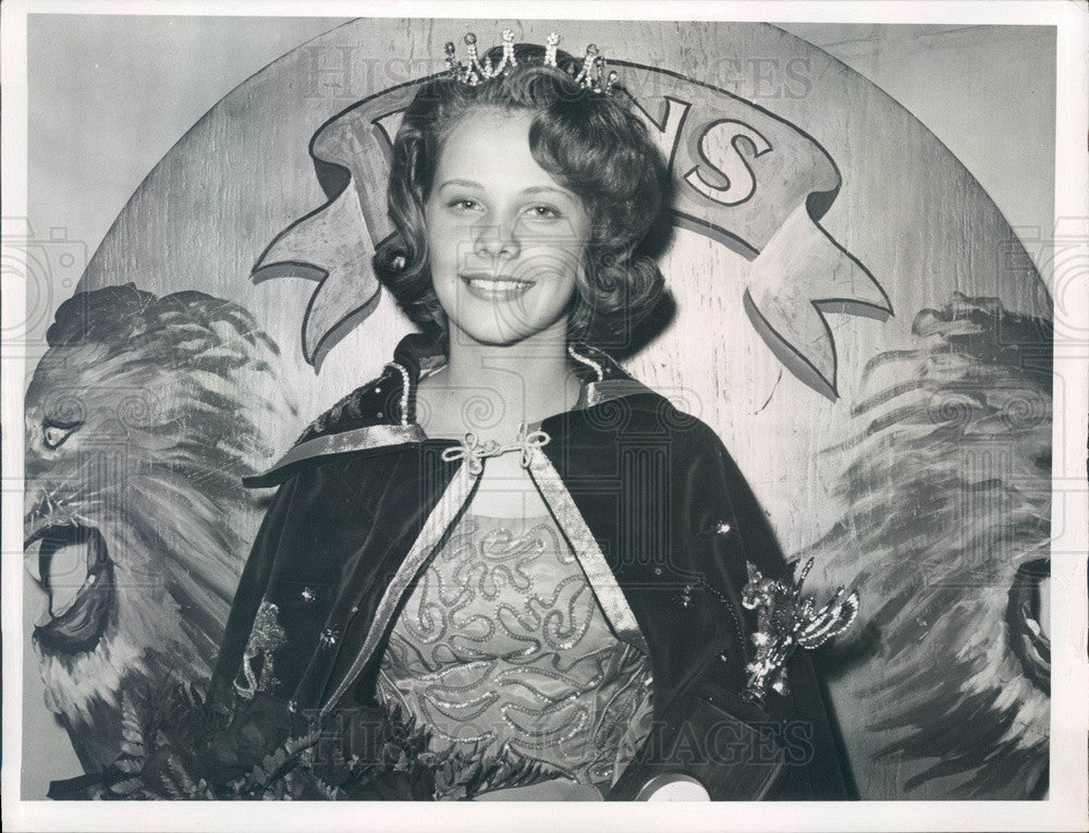 1966 Miss Zephyrhills, Florida 1966 Gloria Kinnard Press Photo - Historic Images