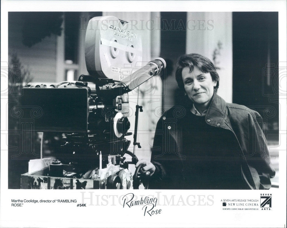 1992 Hollywood Film Director Martha Coolidge Movie Rambling Rose Press Photo - Historic Images
