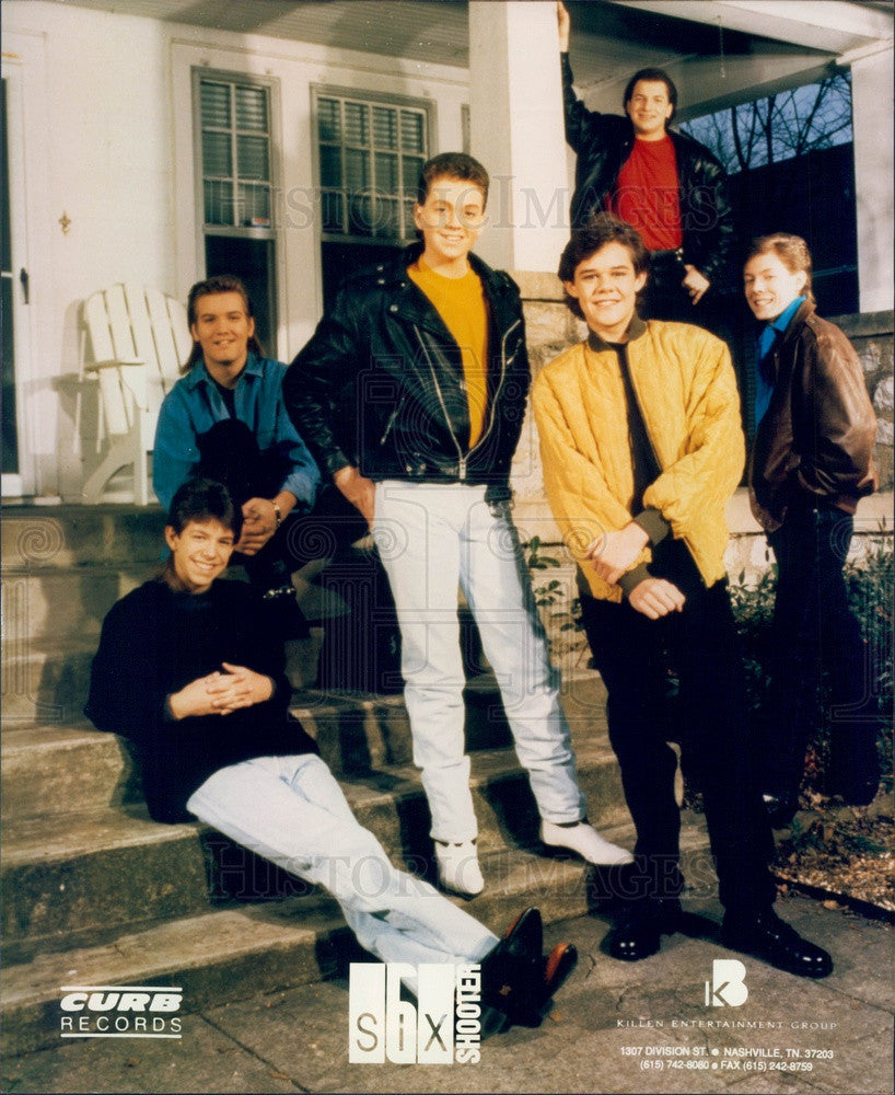 1993 Country Music Band Six Shooters Press Photo - Historic Images