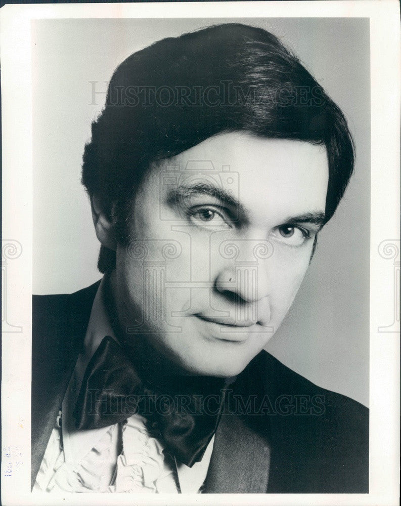 1981 San Francisco Opera Co Singer Ronald Hedlund Press Photo - Historic Images