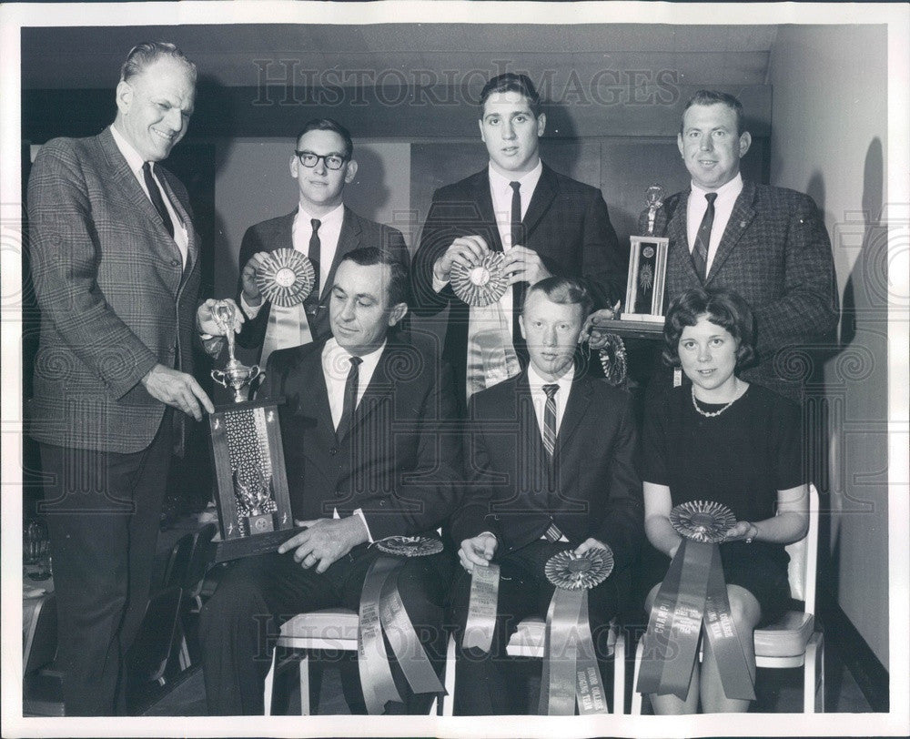 1966 Sterling, CO Northeastern Jr College Livestock Judging Champs Press Photo - Historic Images
