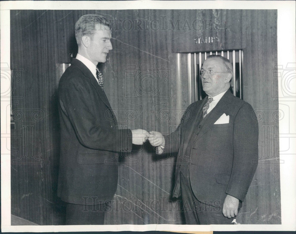 1934 Businessman & Philanthropist John D Rockefeller III Press Photo - Historic Images