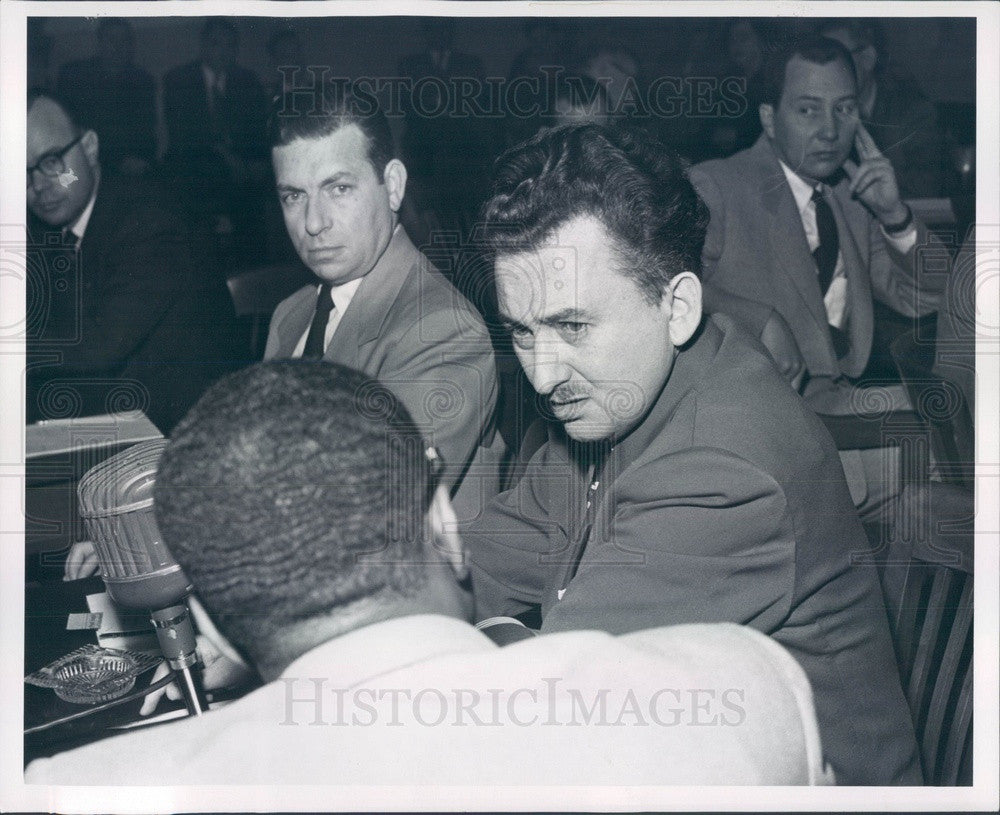 1952 Michigan State Senator Stanley Nowak, Alleged Communist Press Photo - Historic Images