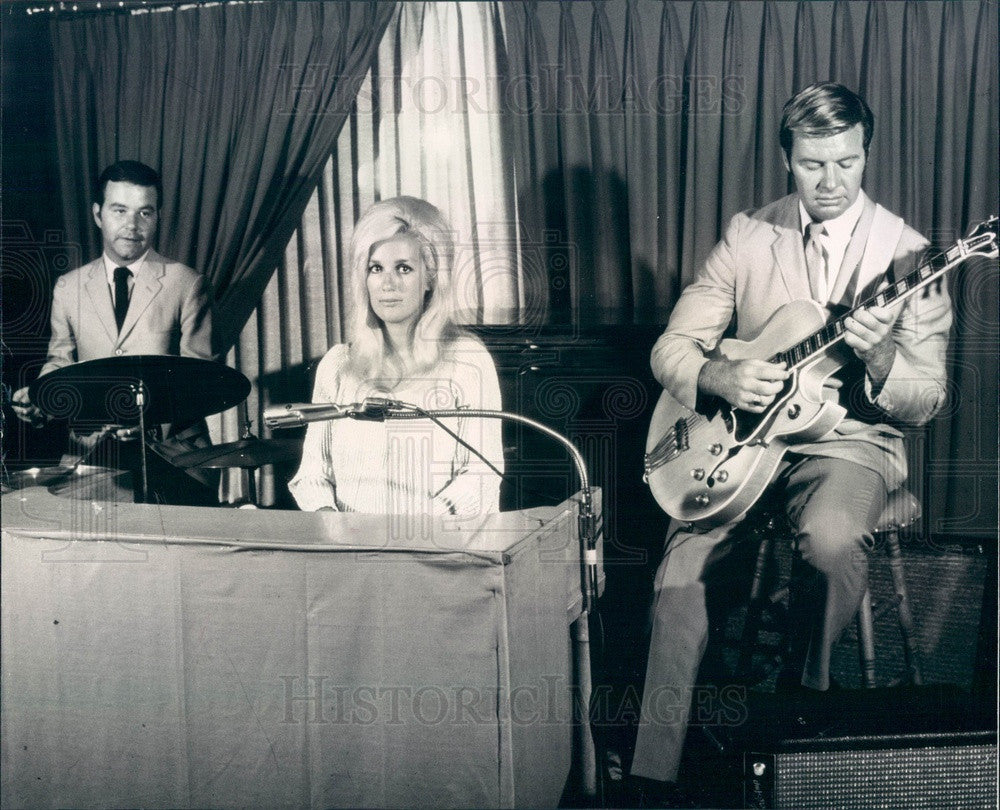 1970 Musicians Lu Ryder Trio Press Photo - Historic Images