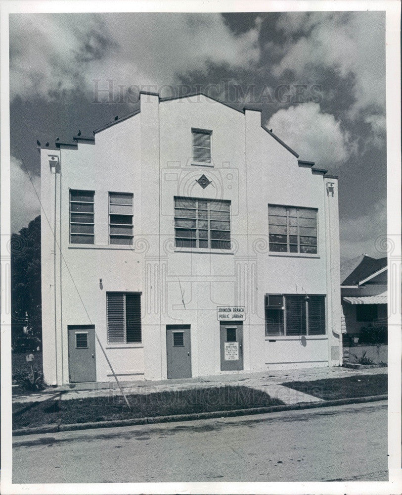 1979 St Petersburg, Florida JW Johnson Branch Library Press Photo - Historic Images