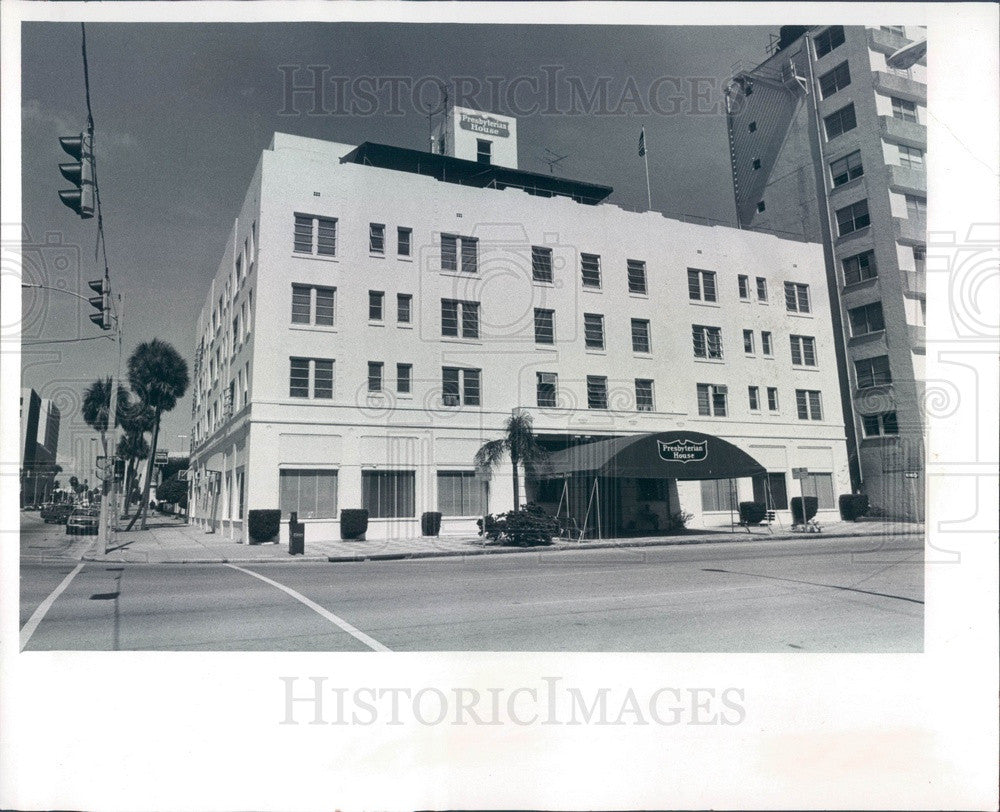 1981 St Petersburg, Florida Presbyterian House Retirement Hotel Press Photo - Historic Images