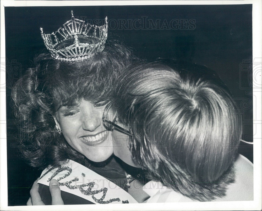 1980 Miss Dunedin, Florida Gail Sullivan Press Photo - Historic Images
